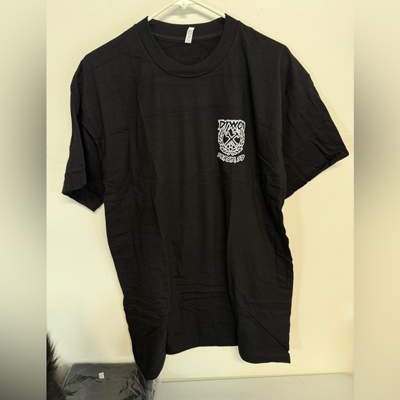 DIXXON STURGIS GREY SKETCHY CREST T-SHIRT BLACK - MENS 2XL - Picture 3 of 5